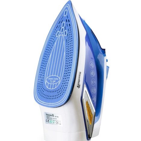 Fier de calcat Hausberg HB-7880BL, 2300W, Talpa cu invelis ceramic